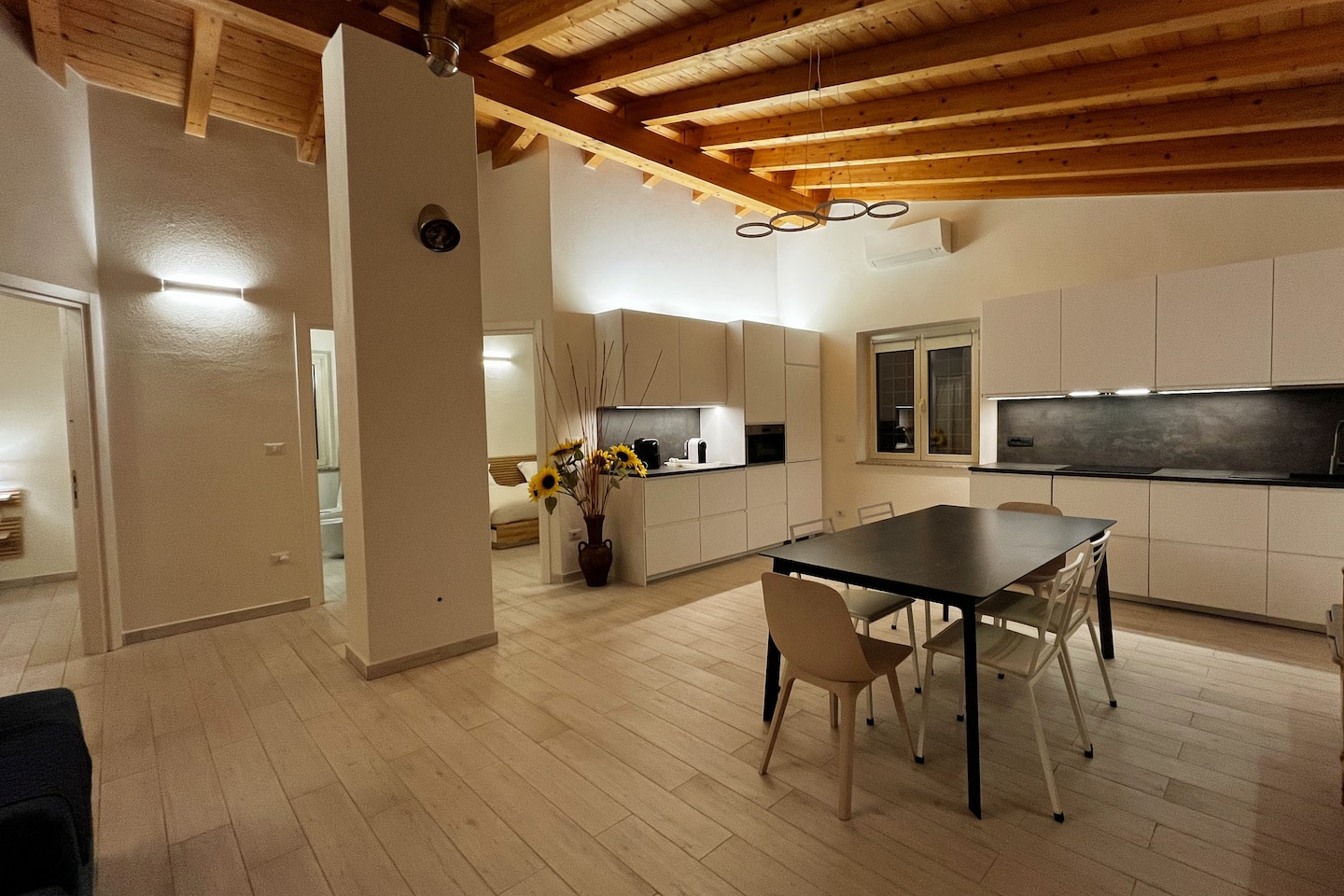 Living & dining at Villa Su Birde